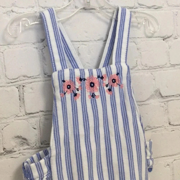 Carters Stripe Criss Cross Romper size 18M - Picture 2 of 6